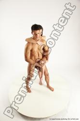 Standing reference poses of Lukas & Peggy